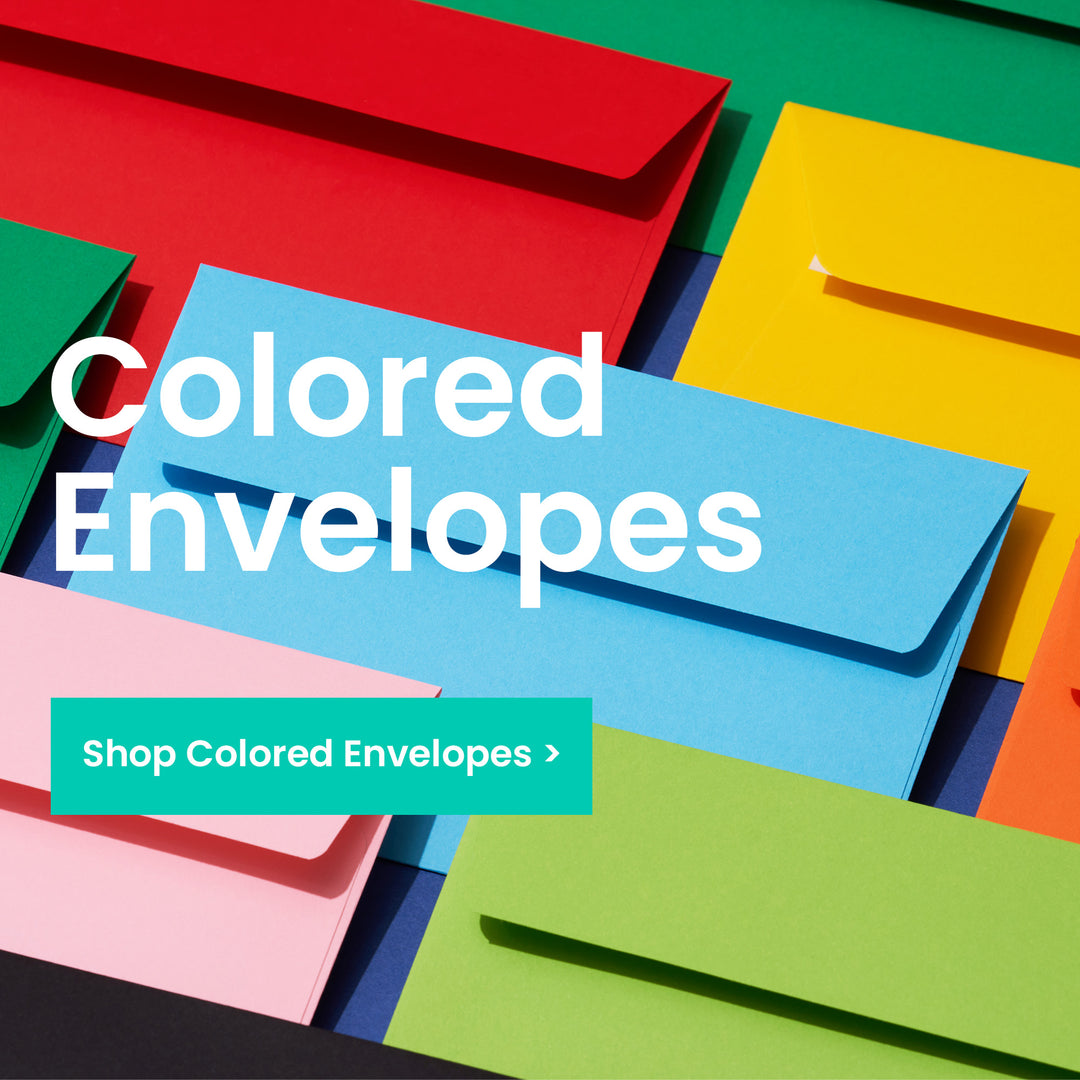 All Color Envelopes | Colored Envelopes | Same Day Shipping